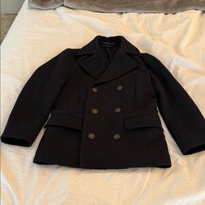 Lauren Ralph Lauren Kids Black Pea Coat